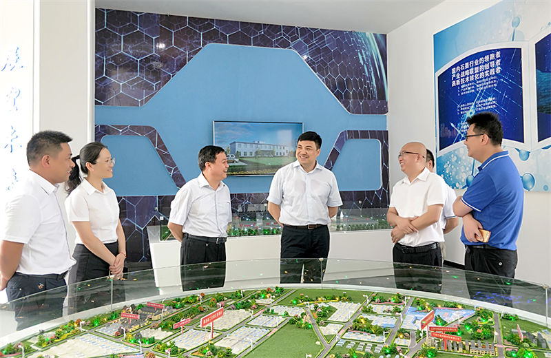 宜春市委常委、常务副市长蔡清平莅临fun88入口调研指导工作